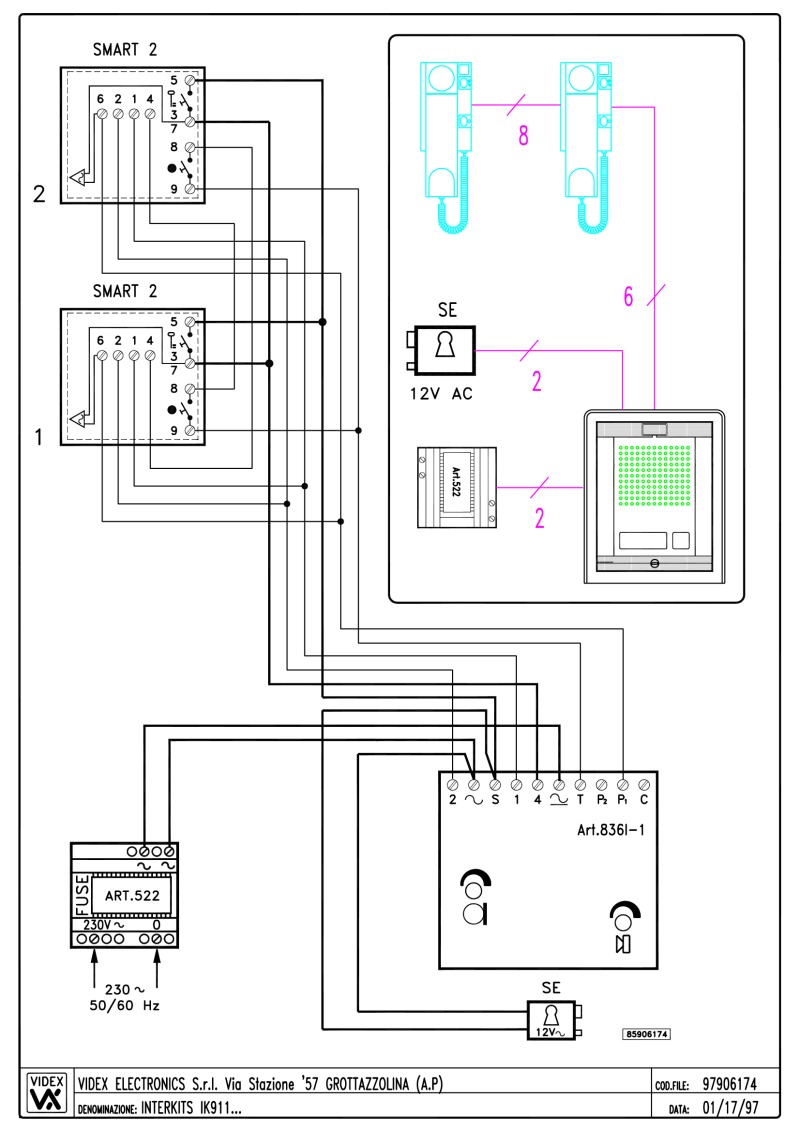 Videx Miscellaneous Wiring Diagrams arti wiring diagram 