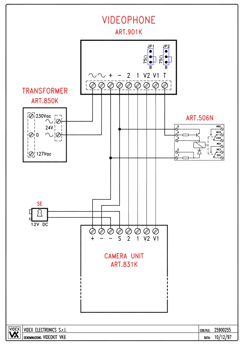 videx kit wiring diagrams arti wiring diagram 