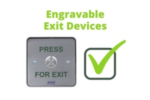 Customise your exit devices with your company logo!