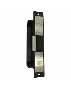 Trimec 110201-000 ES200 mortise electric strike, 12V DC FO, for secure access on timber and metal doors.