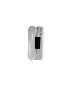 Entryphone 232V 3.5″ Colour Video Phone with 2 Buttons, wall-mount intercom with display & dual-call function.