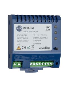 RGL 27.6vdc Power Supply Din Rail Mounted - 3 Amp