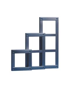 Comelit 3161/2 | Vandalcom 2 Module Support In Dark Grey
