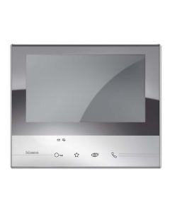 Bticino 344643 | Classe 300 7 Inch Screen For Wi-Fi App Call (Black)