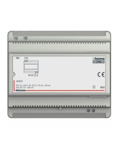 Bticino Basic 2-Wire Power Supply Unit for Audio Systems