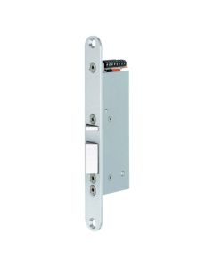 Abloy 351U8024V54 electric lock 24V fail unlocked 54mm backset secures exit for emergency access applications