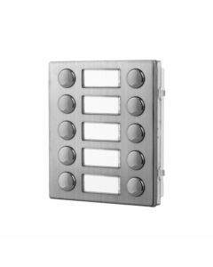 Videx 4000 Series 10 Call Button Module (Double Buttons) - Matt