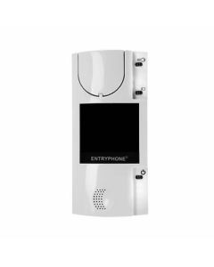 Entryphone 531PTSP press-to-speak 3.5″ portrait video phone, stylish intercom with talk button for access.