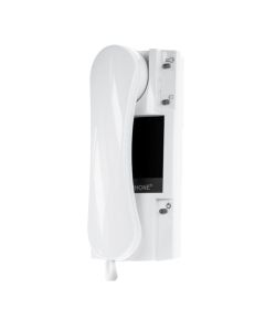 Entryphone 531V wall-mounted 1 button 3.5 inch colour video phone, compact unit for secure entry use.