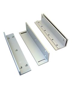 Alpro L & Z bracket set for mono magnets, ensures secure mounting for electromagnetic access control systems