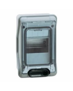 Bticino - Plexo Weatherproof Enclosure 1 Row 4 DIN Modules