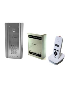 AES 603-ASK | 1 Way Stainless Steel Wireless Audio Keypad Entry Kit