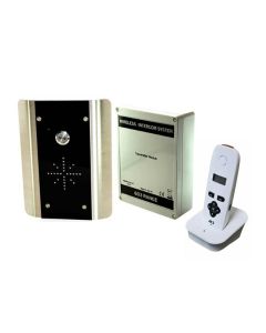 AES 603-AB-EU DECT 603 1 Way Surface Mounted Wireless Intercom Kit for Seamless Professional Home Entry