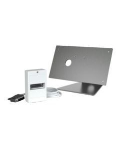 Videx 64931 desk kit for 6400 Series video monitor with integrated stand, handset cradle and cable guide
