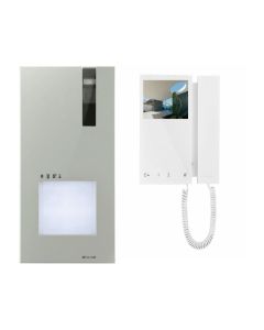 Comelit Single-Family Kit with Quadra and Mini Monitor (Simplebus)