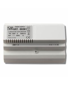 Videx Video Power Supply 20V DC 800mA in Plastic DIN Box
