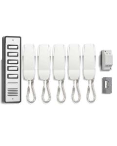 Bell 905 | 5 Way Audio Intercom Kit with Surface Panel