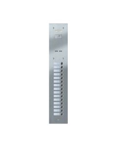 Entryphone 9200/A15-S | 15 Button Flush Stainless Steel Entrance Panel