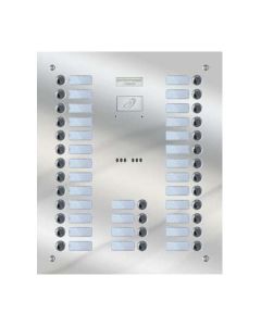 Entryphone 9200/C30-M | 30 Button Flush Stainless Steel Entrance Panel