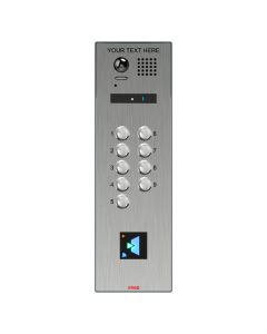 Atigo 9 Button Surface Mount Engravable Video Panel with Prox Cutout