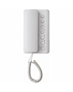 CAME BPT White AGT Audio Handset with 4 x Intercom Keys for System 200