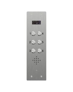 Bell 6 Button Flush Vandal Resistant Video Panel