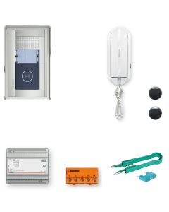 Bticino 4 Way Sfera C100 Audio Door Entry Kit with Proximity Access