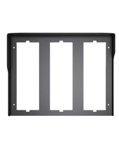 Bticino 350593 | 9 Module Triple Column Rainshield For Sfera (Grey)