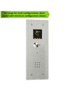 Bell 1 Button Flush Vandal Resistant Audio Panel with Proximity