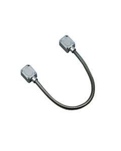 RGL metal door loop 450mm long with a box fixing on each end