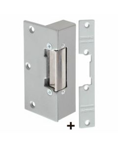 Dorcas Fail Secure Rim/Mortice Lock with Adjustable Jaw 12V AC/DC Grey