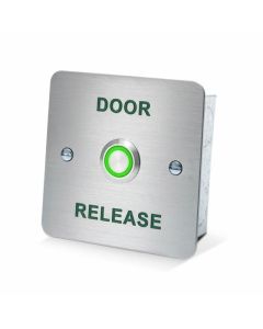 SRS Stainless Steel Door Release with Illuminated Button