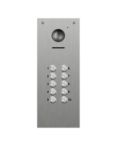 Hikvision 10 Button Vandal Resistant Video Panel