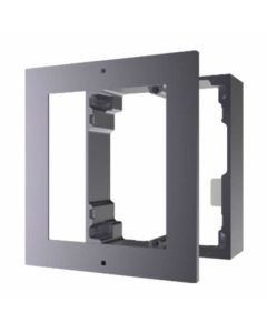 Hikvision DS-KD-ACW1 surface-mounted aluminum frame image used for housing a single modular intercom unit