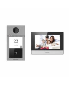 HIK IP Video Complete Intercom Kit with Metal Villa Door Station, Prox