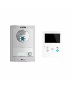 Fermax-DSV-09/XS DUOX+ 9-way Skyline surface kit with VEO XS, compact and smart video entry solution unit.