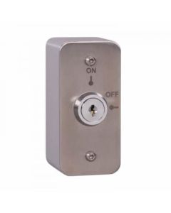 RGL Stainless Steel Architrave ON/OFF Key Switch