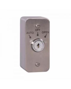 RGL Stainless Steel Architrave AUTO/ON/OFF Key Switch