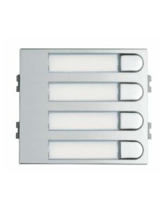 Fermax-7367 VDS/BUS2 Skyline 4 pushbutton module (1x4 simple), sturdy and functional call access module.