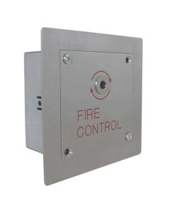 SRS Flush Square Fire Control Switch with Latching Microswitch