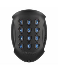 CDVI Bluetooth Backlit Keypad with Remote Electronics, Black Matte