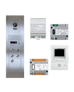 Aiphone 5-Way Flush VR Video Kit for the GT System