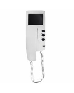GDX HSVD-002 video handset with three buttons for concierge use, compact design clear display, easy operation.