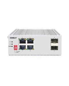 Comelit-PAC IPSWP06N02A 4 Port Switch POE + 2 SFP DIN Mounting