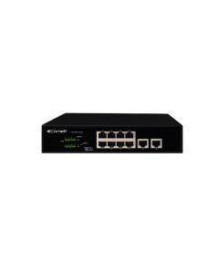 Comelit-PAC IPSWP10N01A POE Switch, 8 Ports + 2GE Uplink Gbit