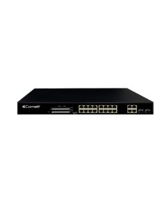 Comelit-PAC IPSWP22N01A Switch - 16 PoE Ports + 4 Uplink + 2 SFP, Giga