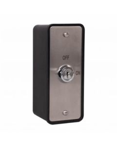 RGL Architrave ON/OFF Key Switch with Stainless Steel Plate