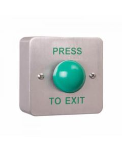 RGL Large Green PTE Button with Kobo Back Box and Metal Surround