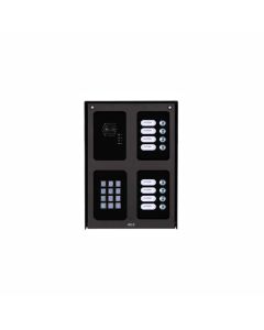 AES MOD-IBK8-EU 8-button Imperial modular audio intercom with keypad for professional building security.