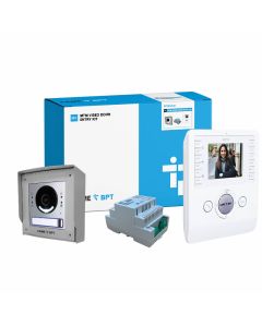 CAME BPT Standard MTM 5-Way Video Flush Kit with Black Perla Monitors